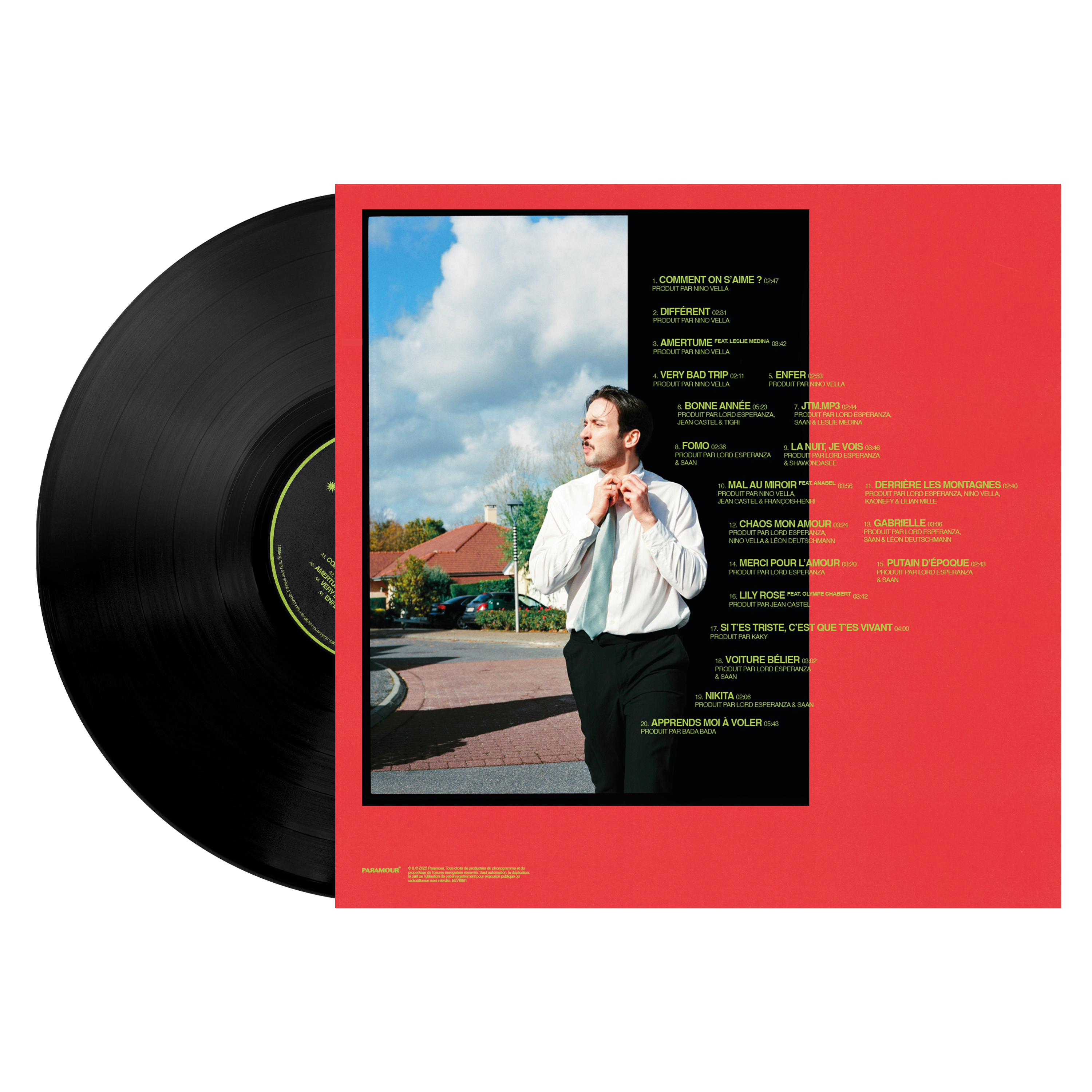 VINYLE APPRENDS-MOI A VOLER